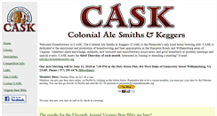 Desktop Screenshot of colonialalesmiths.org